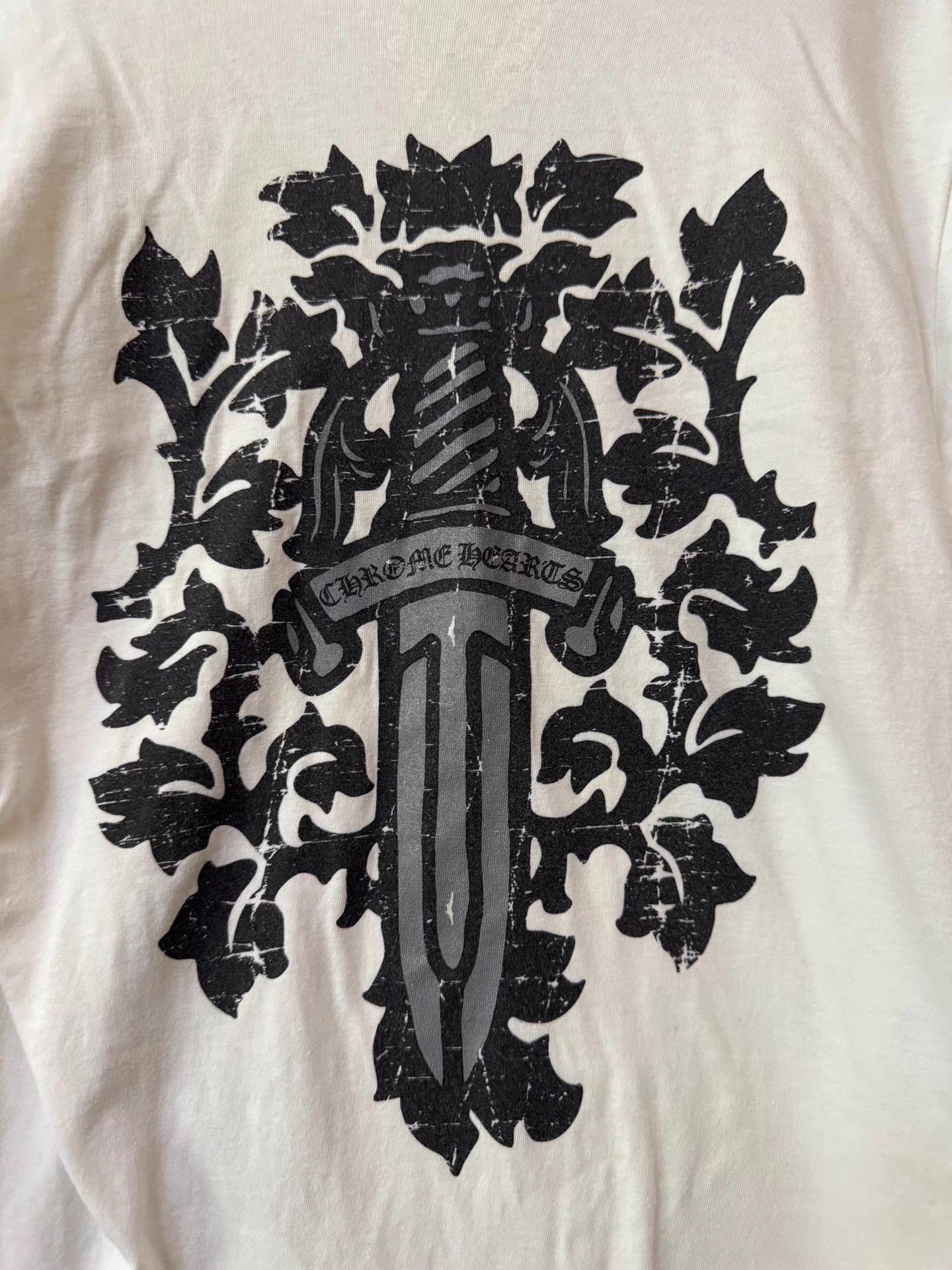 Chrome Hearts Chrome Hearts White Vine Sword Tee Size S / US 4 / IT 40 - 4 Thumbnail