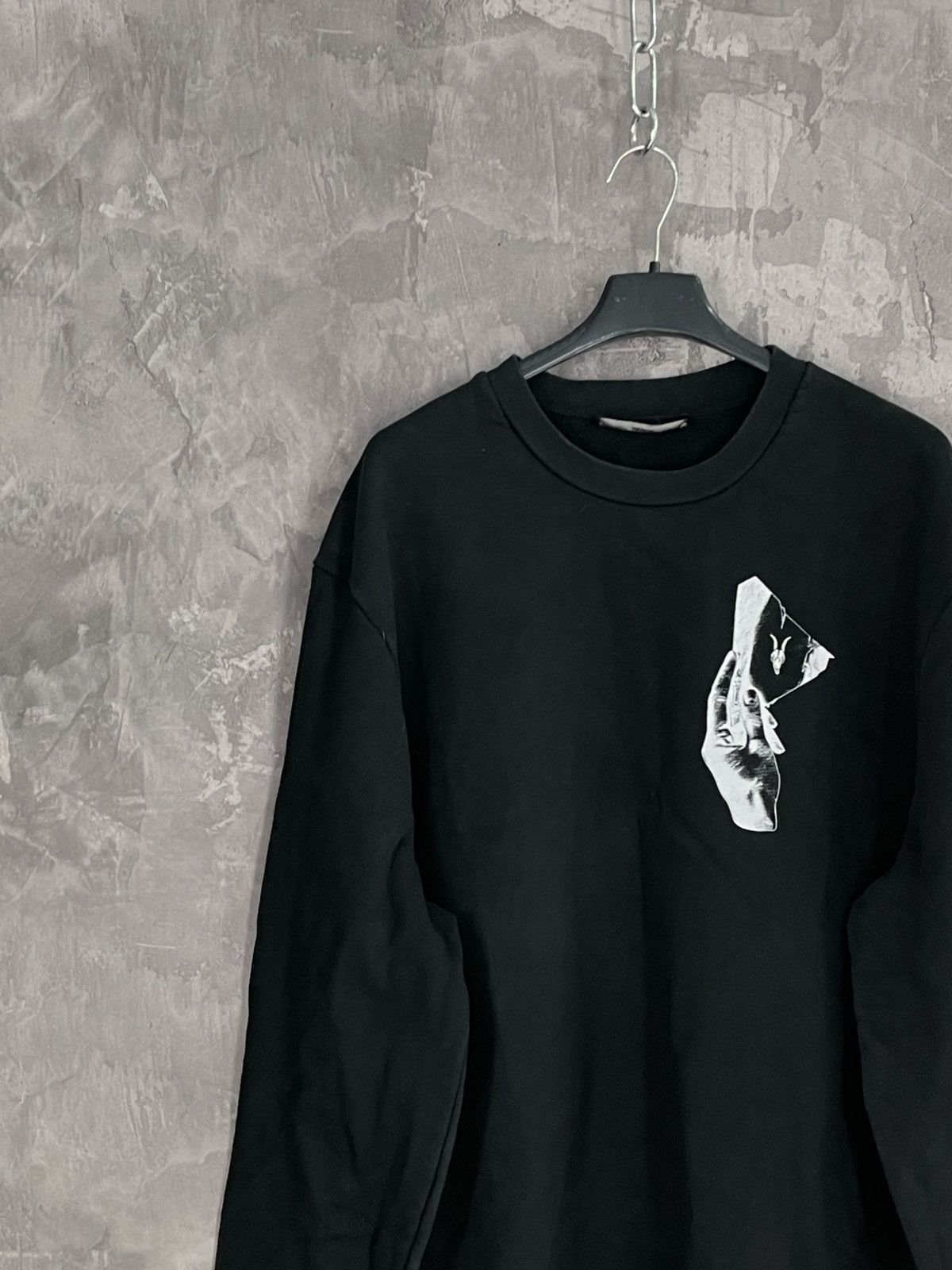 Allsaints Allsaints Vintage Small Logo Crew Neck Sweatshirt Size M Size US M / EU 48-50 / 2 - 3 Thumbnail