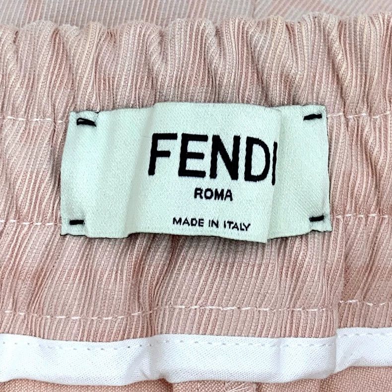 Fendi FENDI Orange pink logo monogram full-print cotton casual s Size 42" / US 20 - 5 Thumbnail