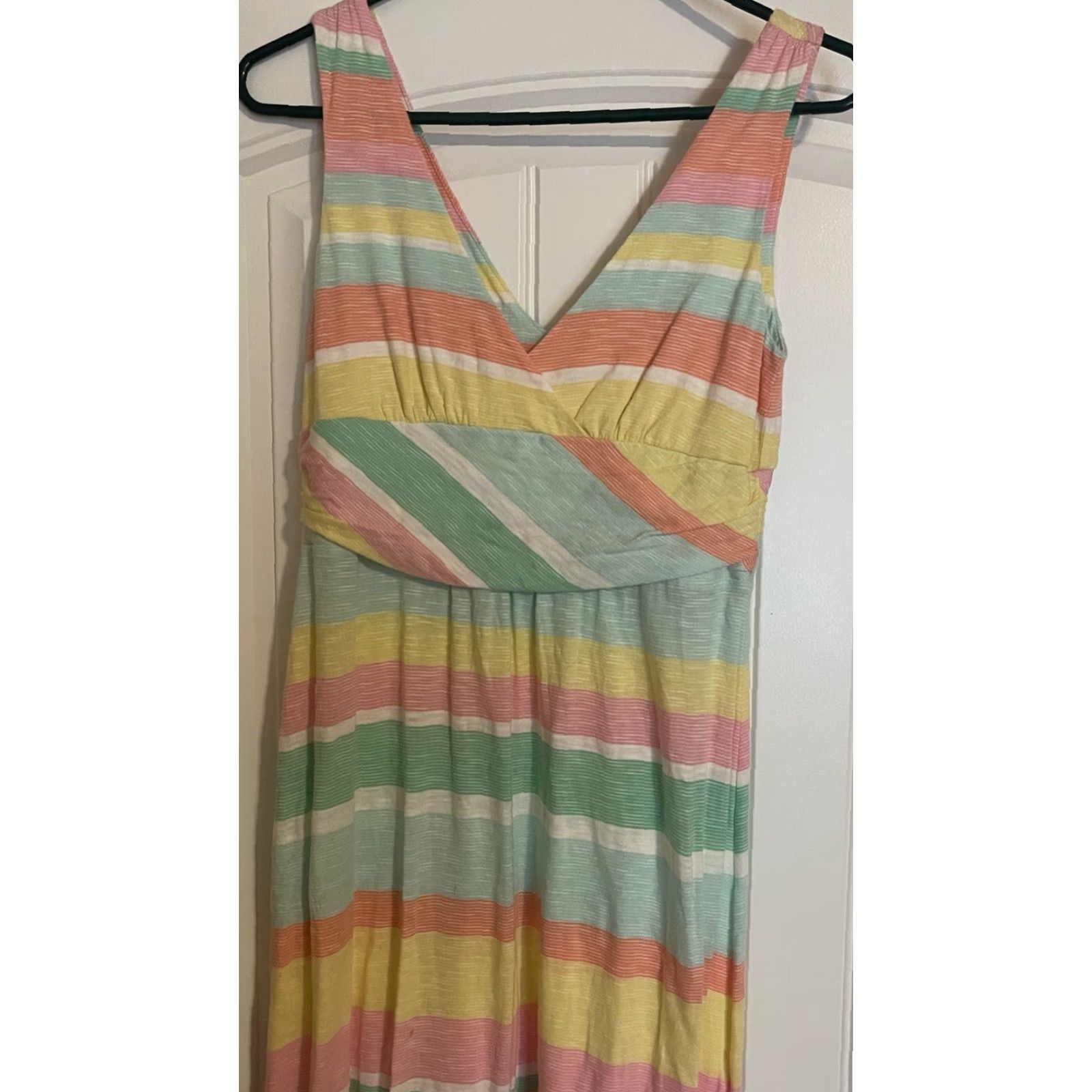 Lilly Pulitzer Lilly Pulitzer Sleeveless Sorbet Striped Maxi Dress Multicolor Sz Small Size S / US 4 / IT 40 - 2 Thumbnail
