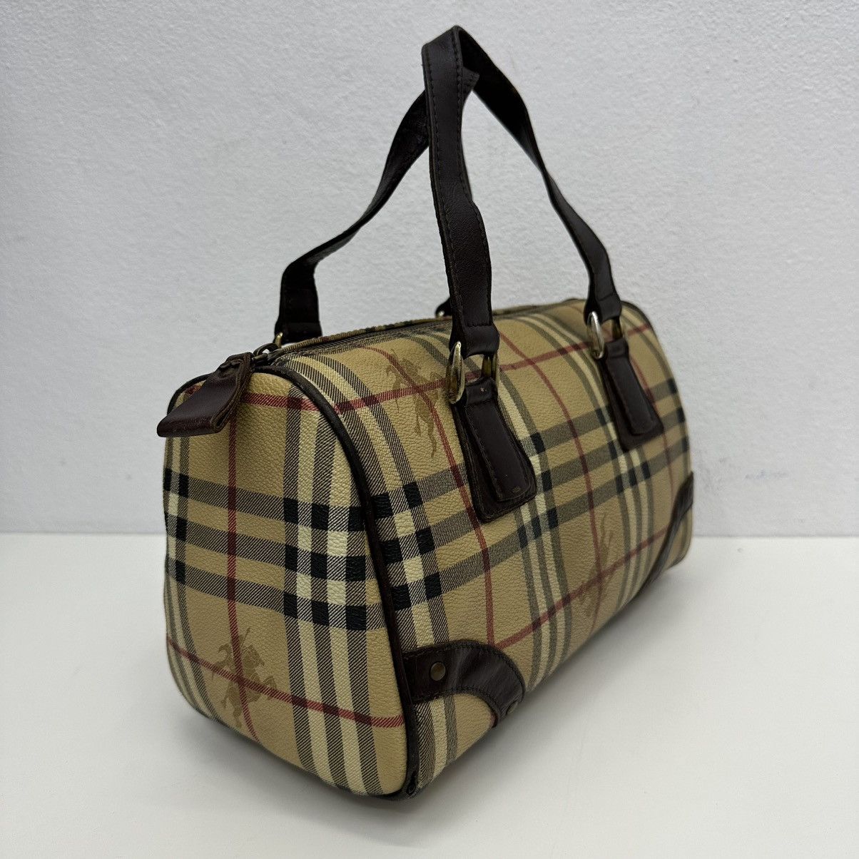 Burberry ‼️YES‼️ AUTHENTIC BURBERRY NOVA CHECK BOSTON SPEEDY BAG Size ONE SIZE - 6 Thumbnail