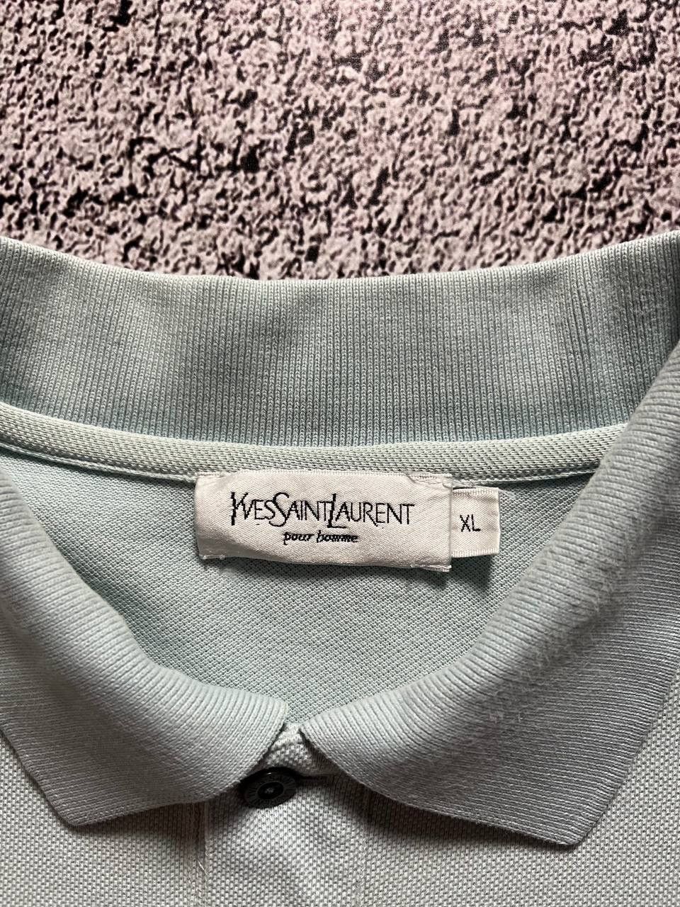 Vintage × Yves Saint Laurent Yves Saint Laurent Men's T-Shirt Polo Size XL Size US XL / EU 56 / 4 - 7 Thumbnail
