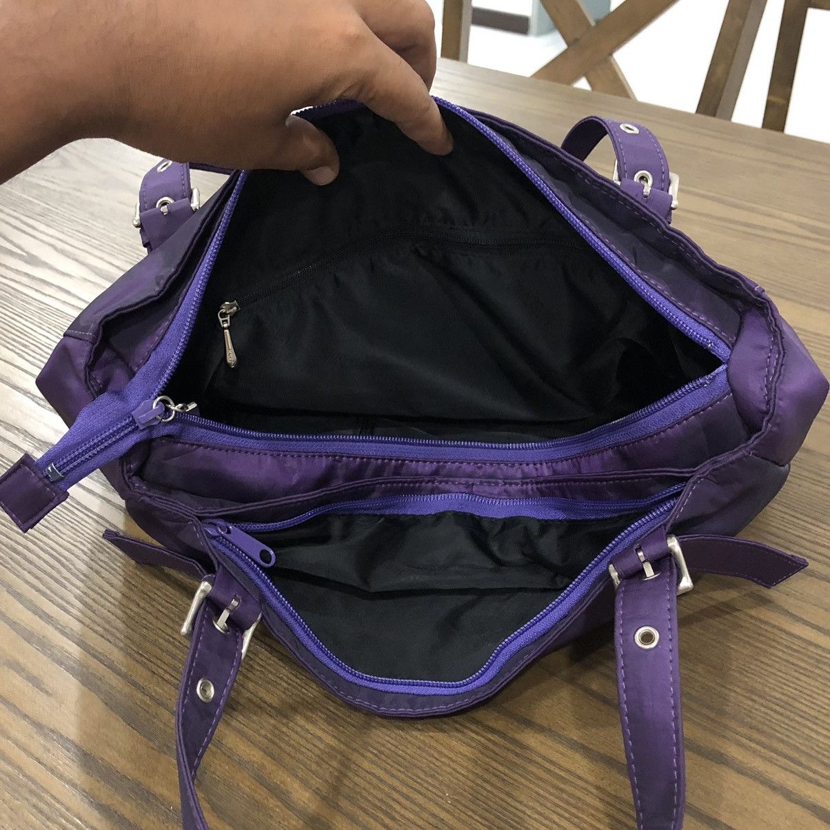 Moschino MOSCHINO Purple Nylon Tote Bag Size ONE SIZE - 7 Thumbnail