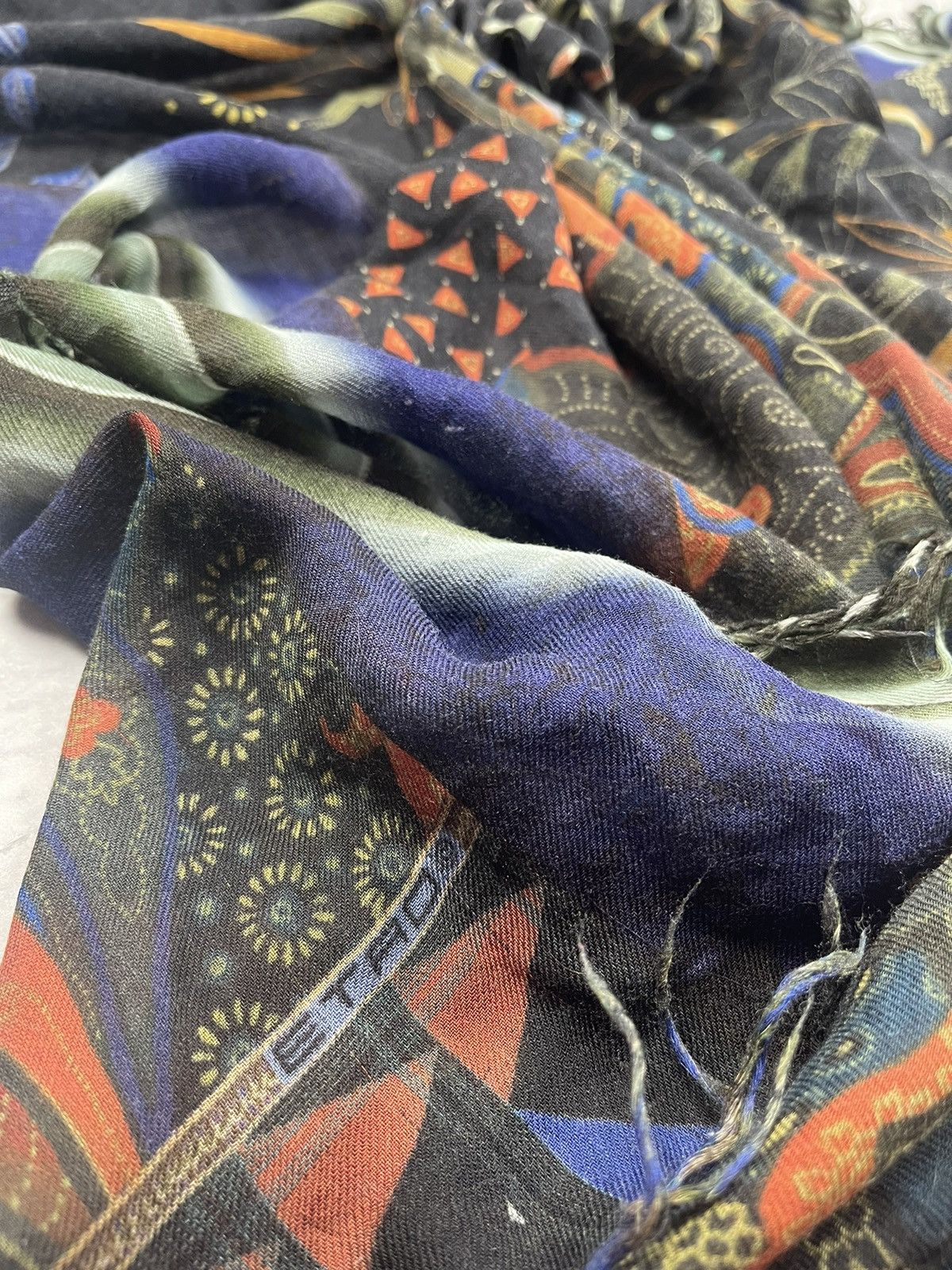 Etro × Vintage Vintage scarf Etro wmns Size ONE SIZE - 2 Thumbnail