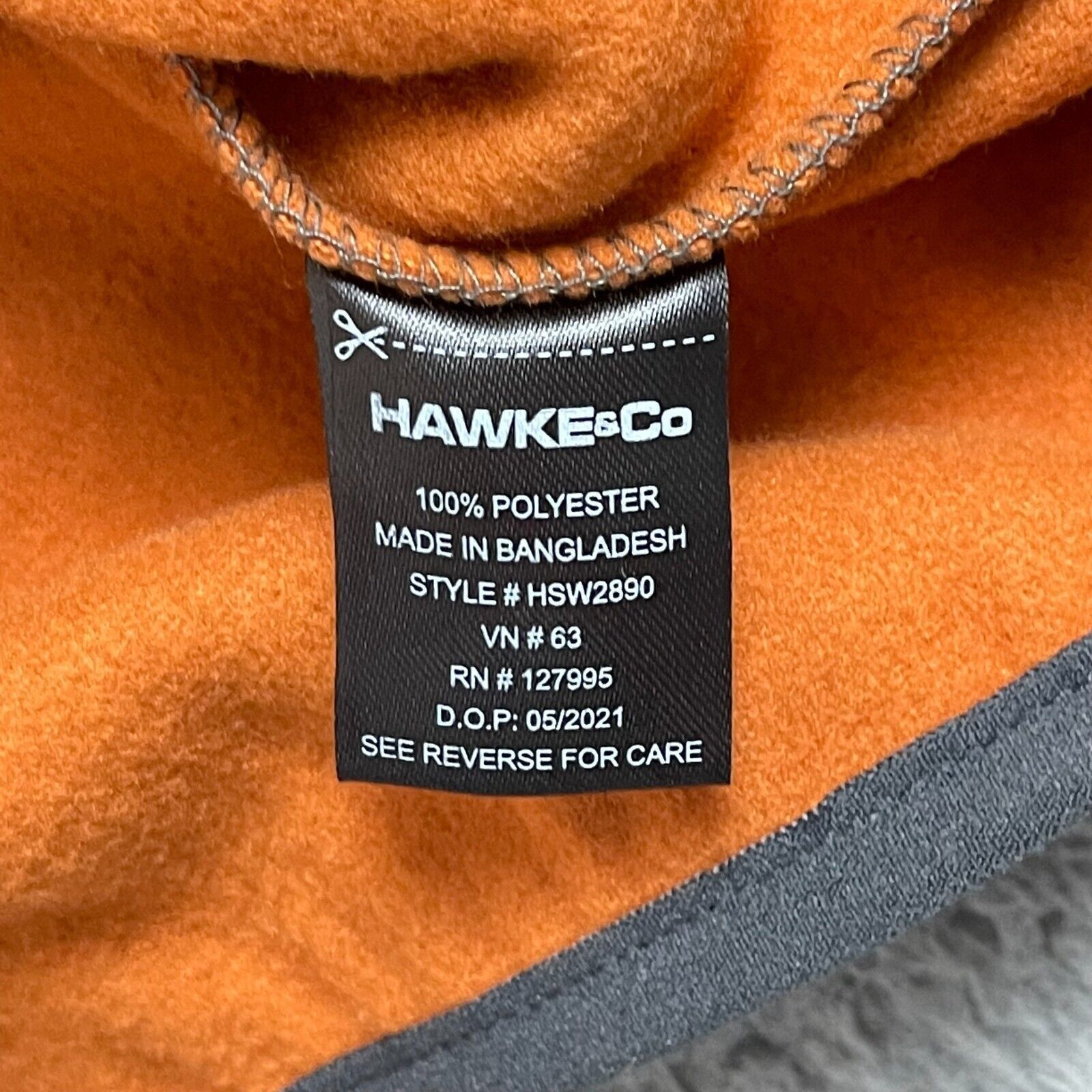 Hawke & Co Hawke & Co Performance FLEECE Henley Sweatshirt NWT Size US L / EU 52-54 / 3 - 4 Thumbnail