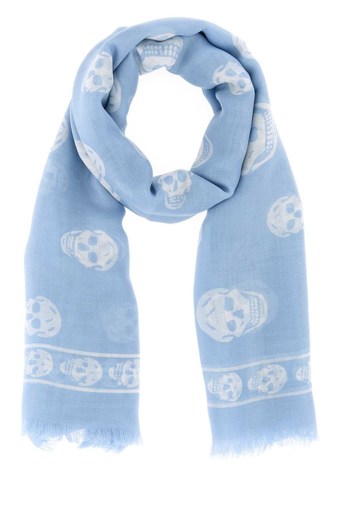Alexander McQueen Printed Modal Blend Foulard Size ONE SIZE - 1 Thumbnail