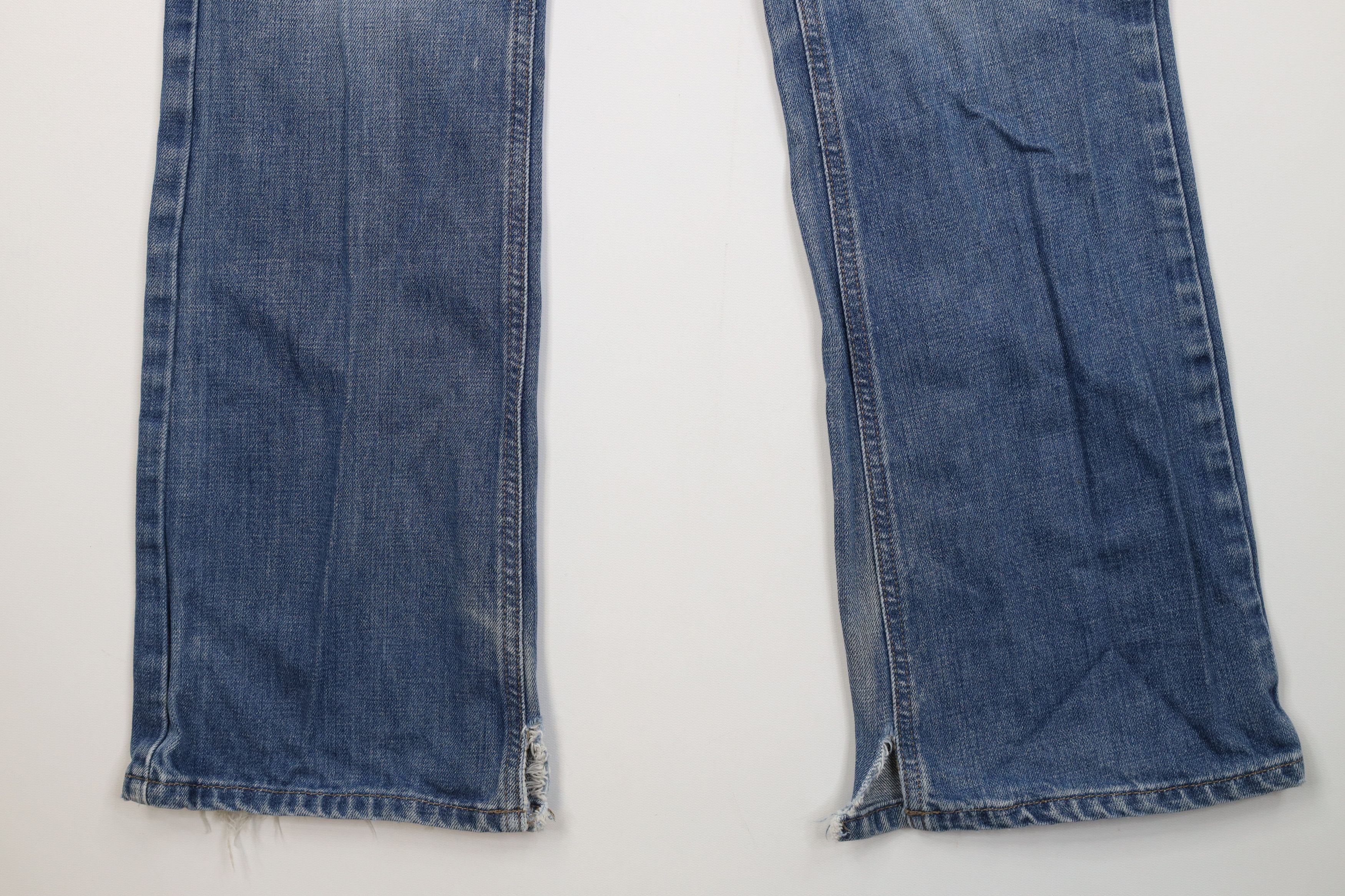 American Eagle Outfitters Vintage 90s Y2K American Eagle Outfitters Button Fly Jeans Size 27" / US 4 / IT 40 - 4 Thumbnail