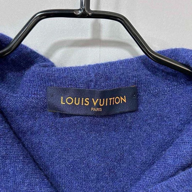 Embroidered Logo Cashmere Zip Jacket -2505