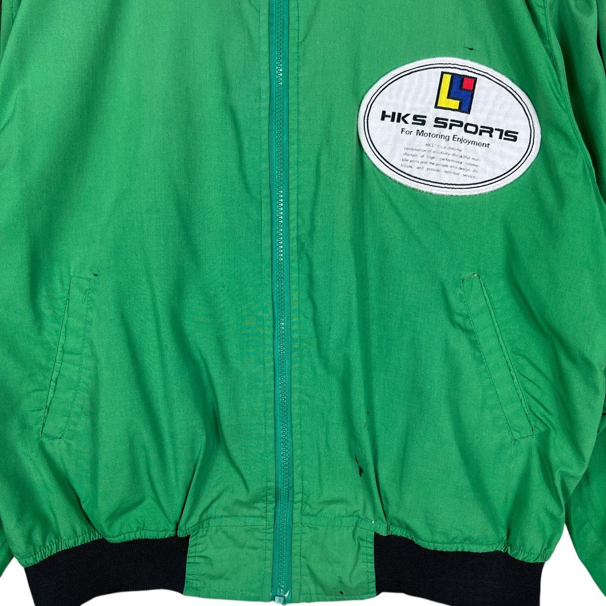 Sports Specialties Vintage HKS Racing Tuning Light Bomber Jacket Size US M / EU 48-50 / 2 - 4 Thumbnail
