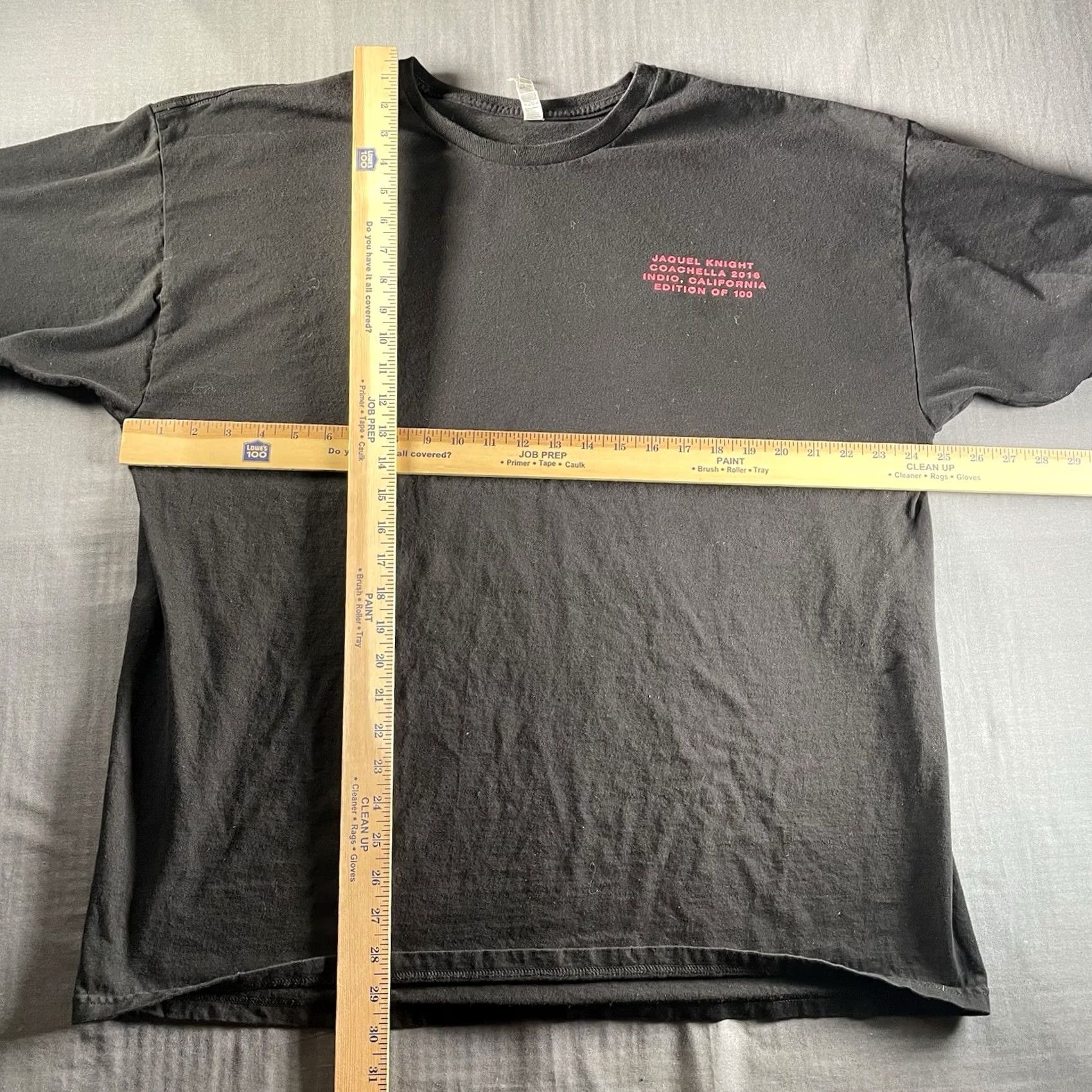 Vintage VINTAGE Beychella 2018 Coachella Jaquel Knight Shirt Men’s 2XL RARE Black T-Shirt Beyoncé Dance Indio Beychella 2018 Men Shirts Mens Size US XXL / EU 58 / 5 - 7 Thumbnail