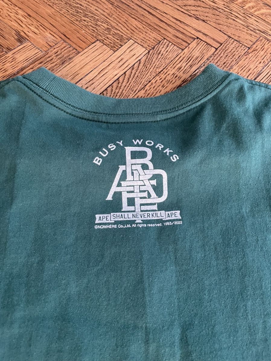 Bape Bape Archive Graphic #11 Tee Green Size US M / EU 48-50 / 2 - 10 Thumbnail