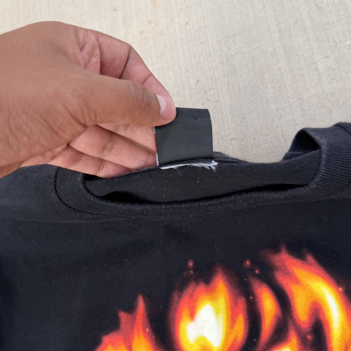 Marvel Comics Vintage 2004 Marvel Mad Engine The Punisher Flames T-Shirt Size US XL / EU 56 / 4 - 3 Thumbnail