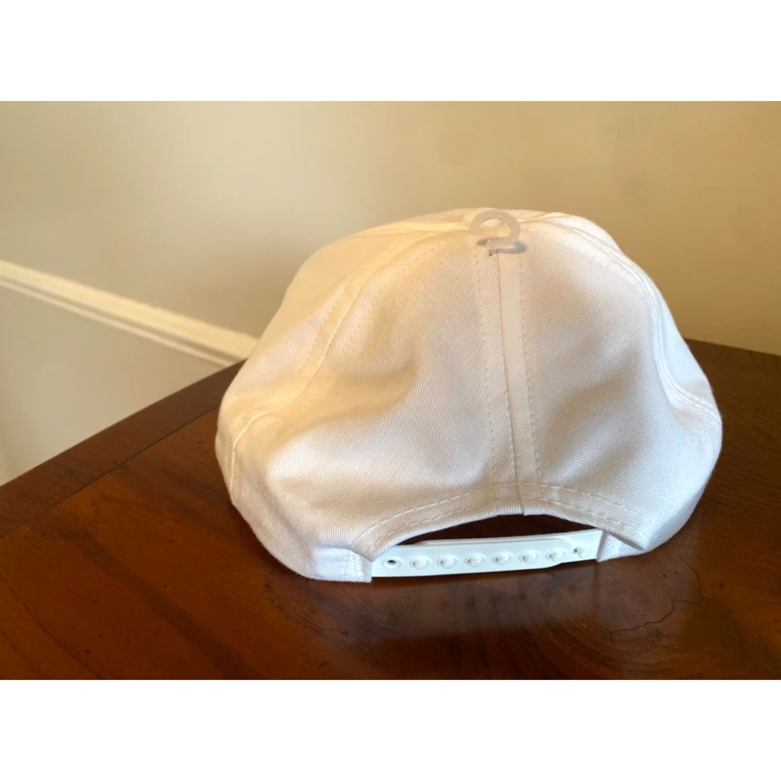 Vintage Ron Desantis Hat Cap Snap Back Adjustable Mens President Campaign USA Made Baseball Cap White Califame Size ONE SIZE - 3 Thumbnail