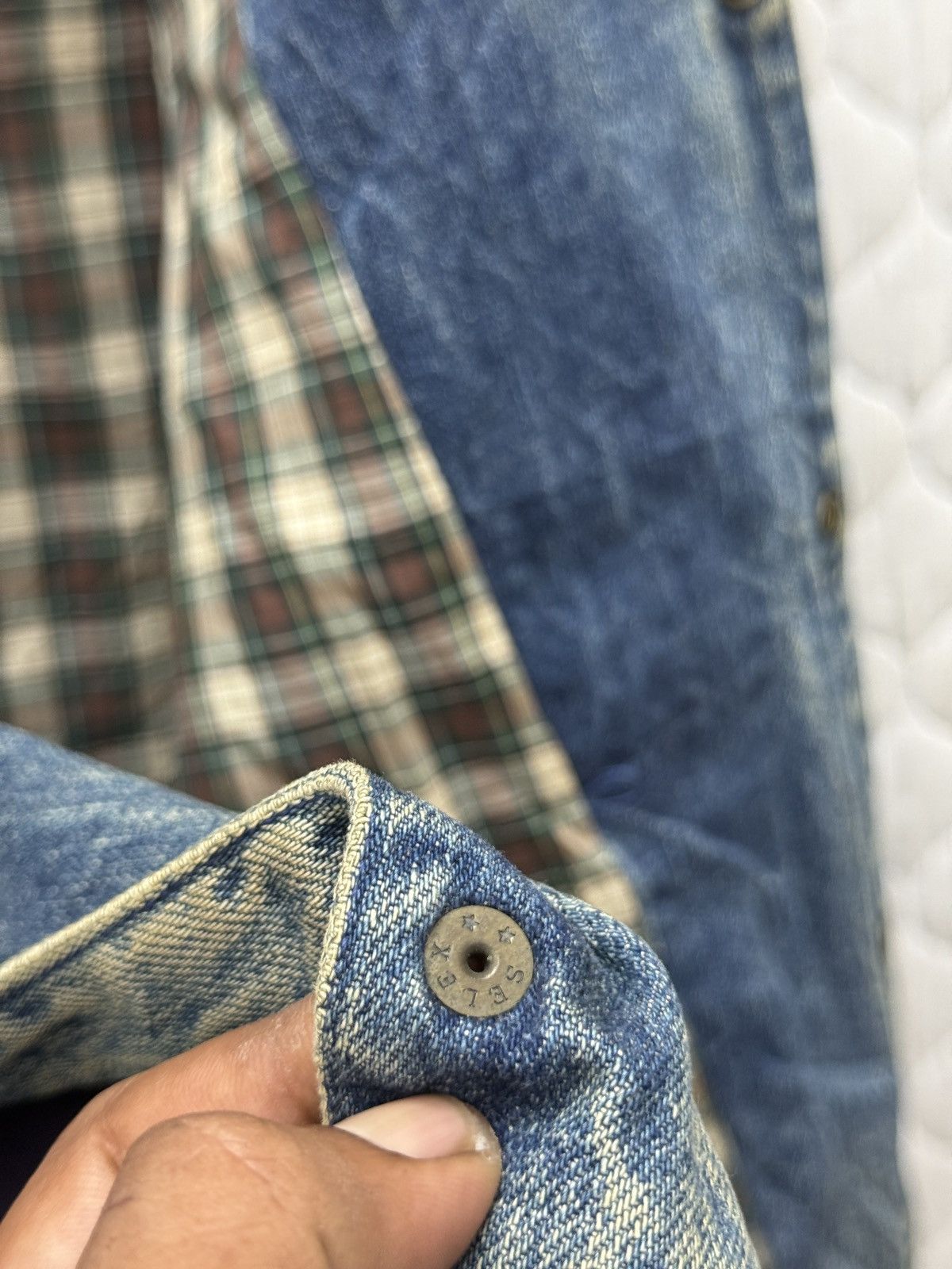 Japanese Brand 🔥🔥💥ARCHIVE PAPAS DENIM JACKET Size US L / EU 52-54 / 3 - 7 Thumbnail