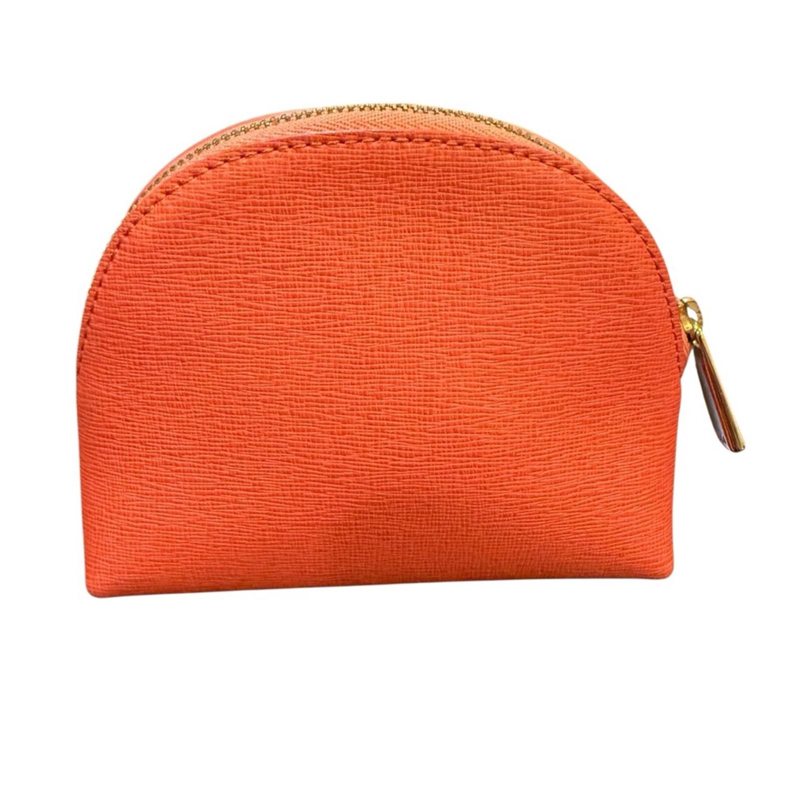 Furla Furla Blush Pink and Coral Half Moon Cosmetic Bag Set Size ONE SIZE - 7 Thumbnail