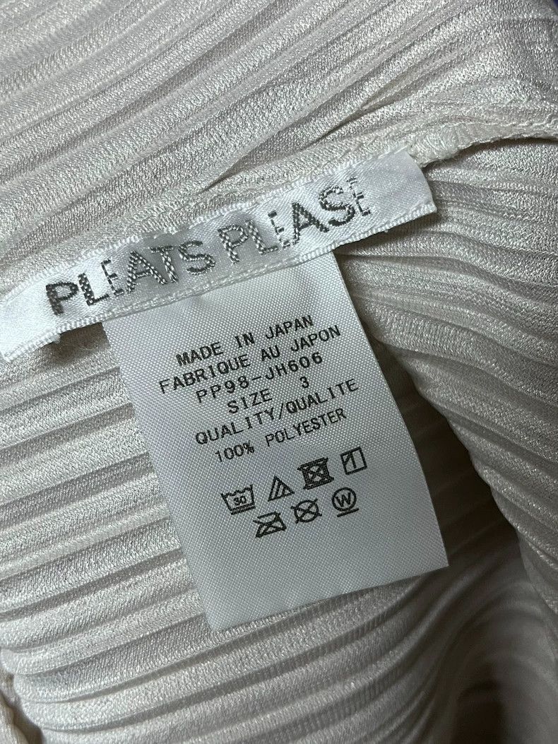Issey Miyake Issey Miyake size:3 Off-white pleated skirt Size S / US 4 / IT 40 - 6 Thumbnail
