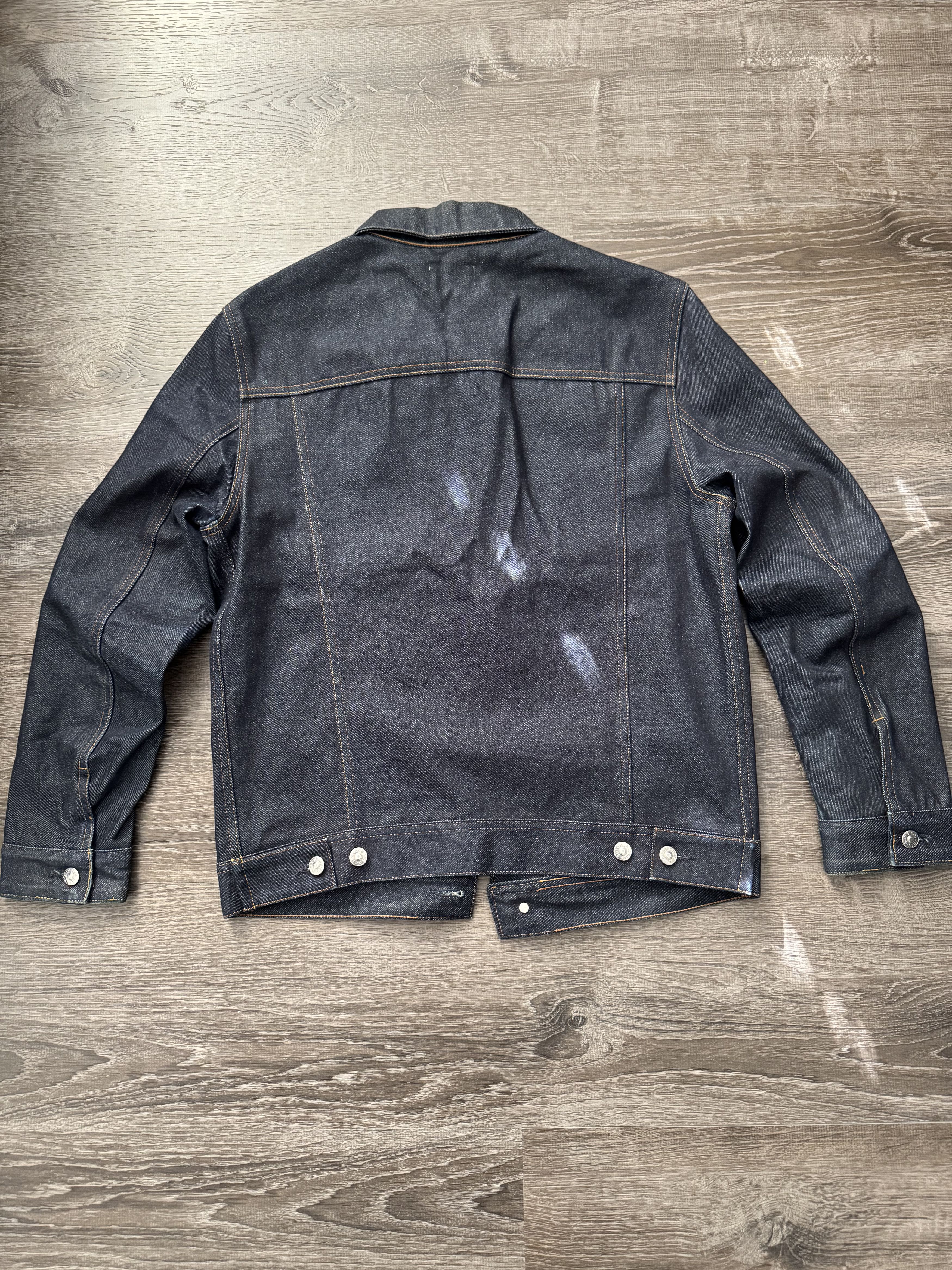 Acne Studios 🪡 Blå Konst Pass Denim Jacket Size US M / EU 48-50 / 2 - 2 Thumbnail