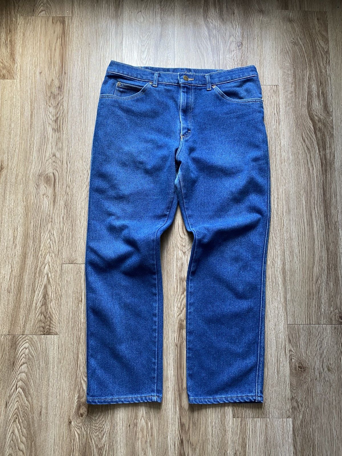 Lee True Vintage 80s Lee Denim Jeans Made in USA Size US 32 / EU 48 - 1 Thumbnail