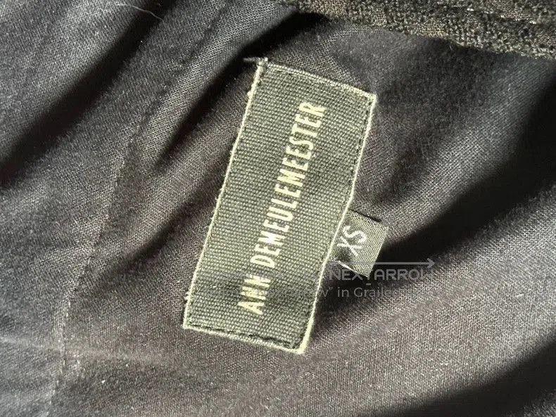 Ann Demeulemeester Ann Demeulemeester 13AW Flocked Ribbon Coat. Size US S / EU 44-46 / 1 - 8 Thumbnail