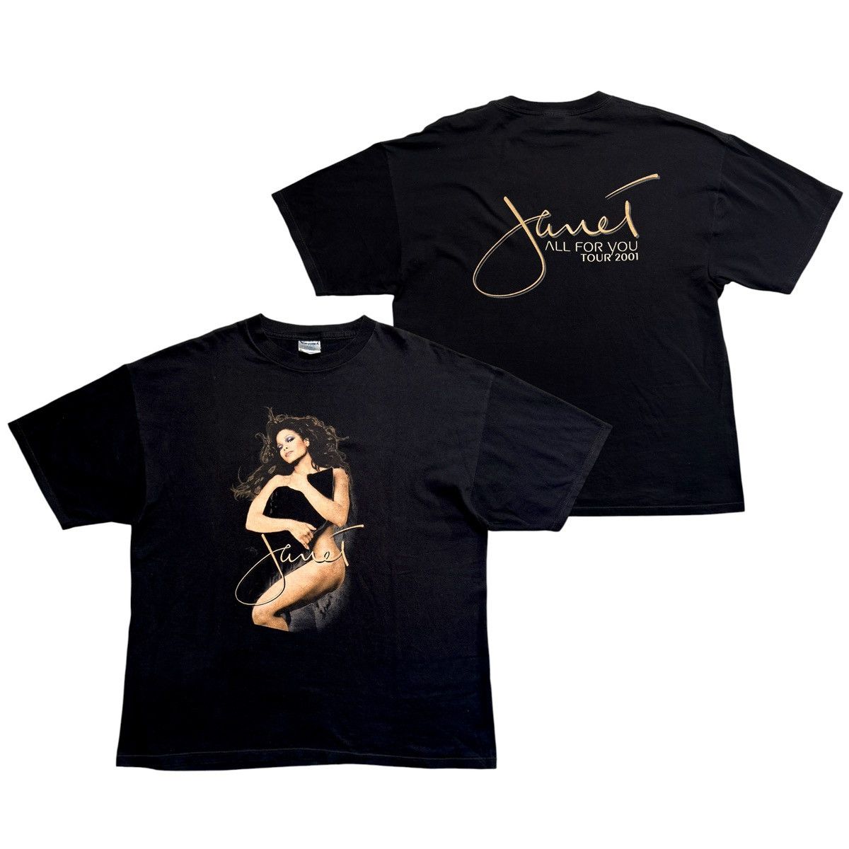 Vintage Vintage 1990 Janet Jackson Apple Computer Japan Tour T