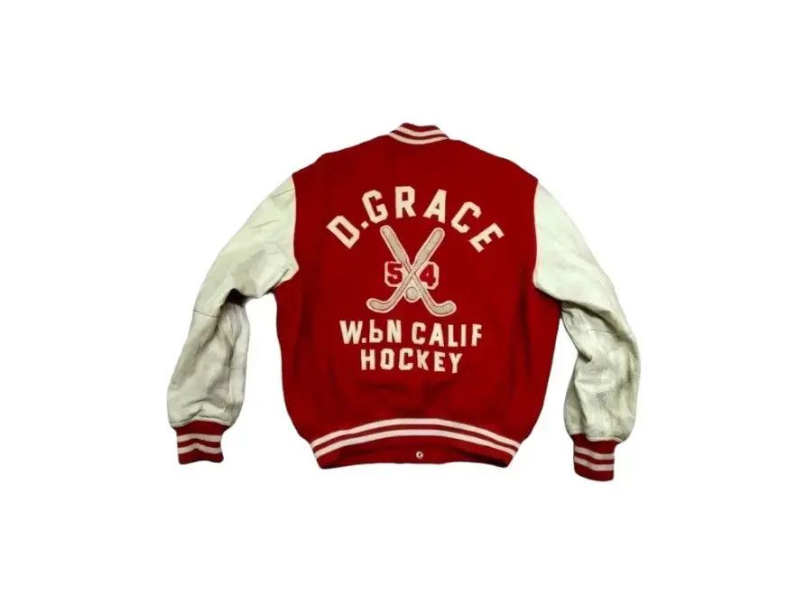 Vintage Vintage 80s California Varsity Jacket Size US M / EU 48-50 / 2 - 1 Thumbnail