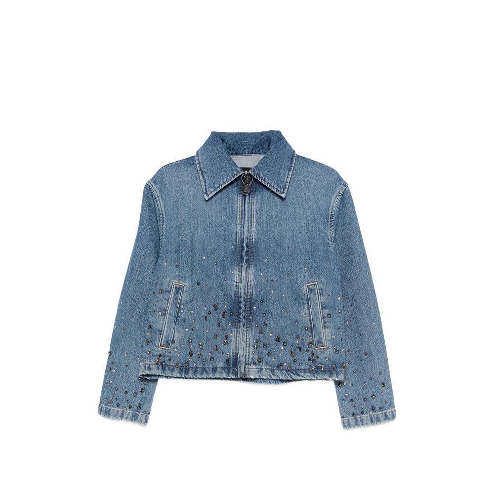 7 For All Mankind 7 For All Mankind BLUE Jackets - Denim Jackets Size XS / US 0-2 / IT 36-38 - 1 Thumbnail
