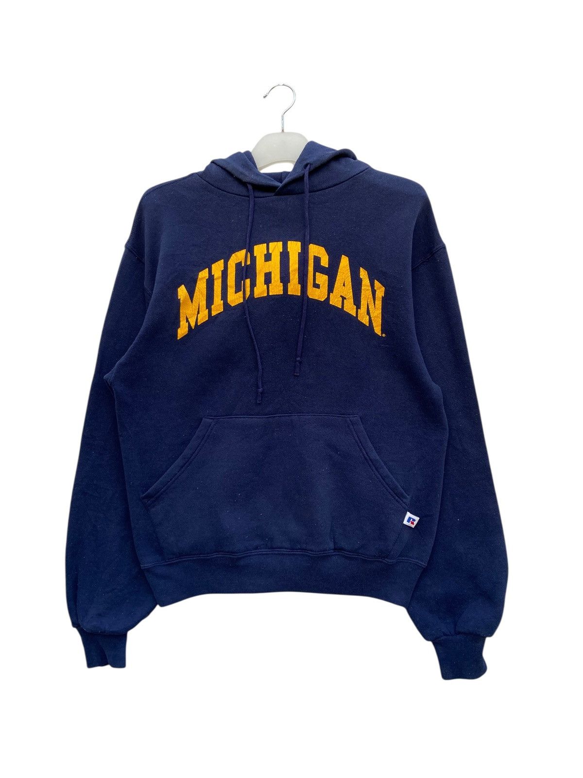Russell Athletic Vintage 90s Michigan By Russell Atletic Hoodie Size US S / EU 44-46 / 1 - 1 Thumbnail