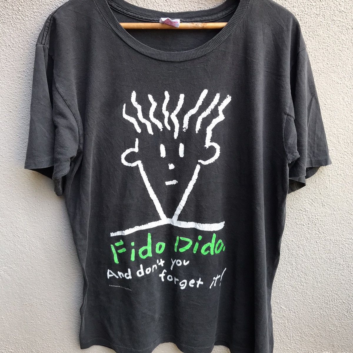 Vintage Vintage 80s FIDO DIDO promo tee cartoons Size US L / EU 52-54 / 3 - 2 Thumbnail