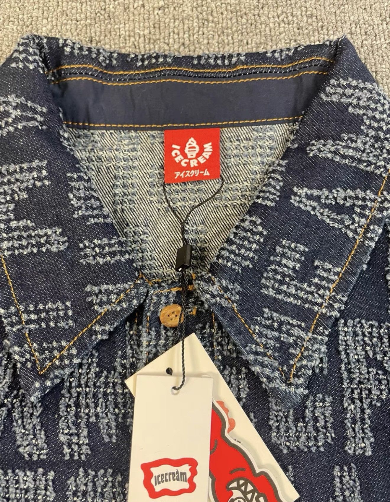 Billionaire Boys Club BBC Astronaut Dog Denim Collar Jacket coat bomber Size US L / EU 52-54 / 3 - 6 Thumbnail