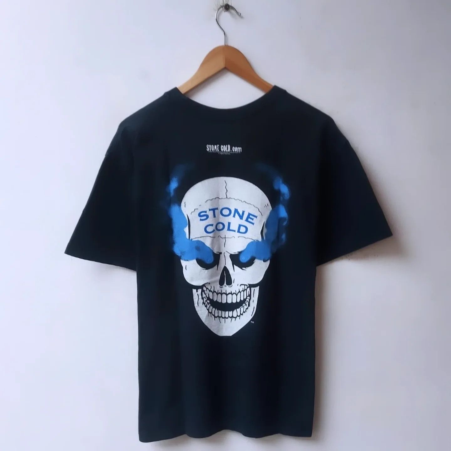 Vintage × WCW/nWo × WWF Vtg Early 2000's WWF Stone Cold Steve Austin Tshirt Size US M / EU 48-50 / 2 - 1 Thumbnail