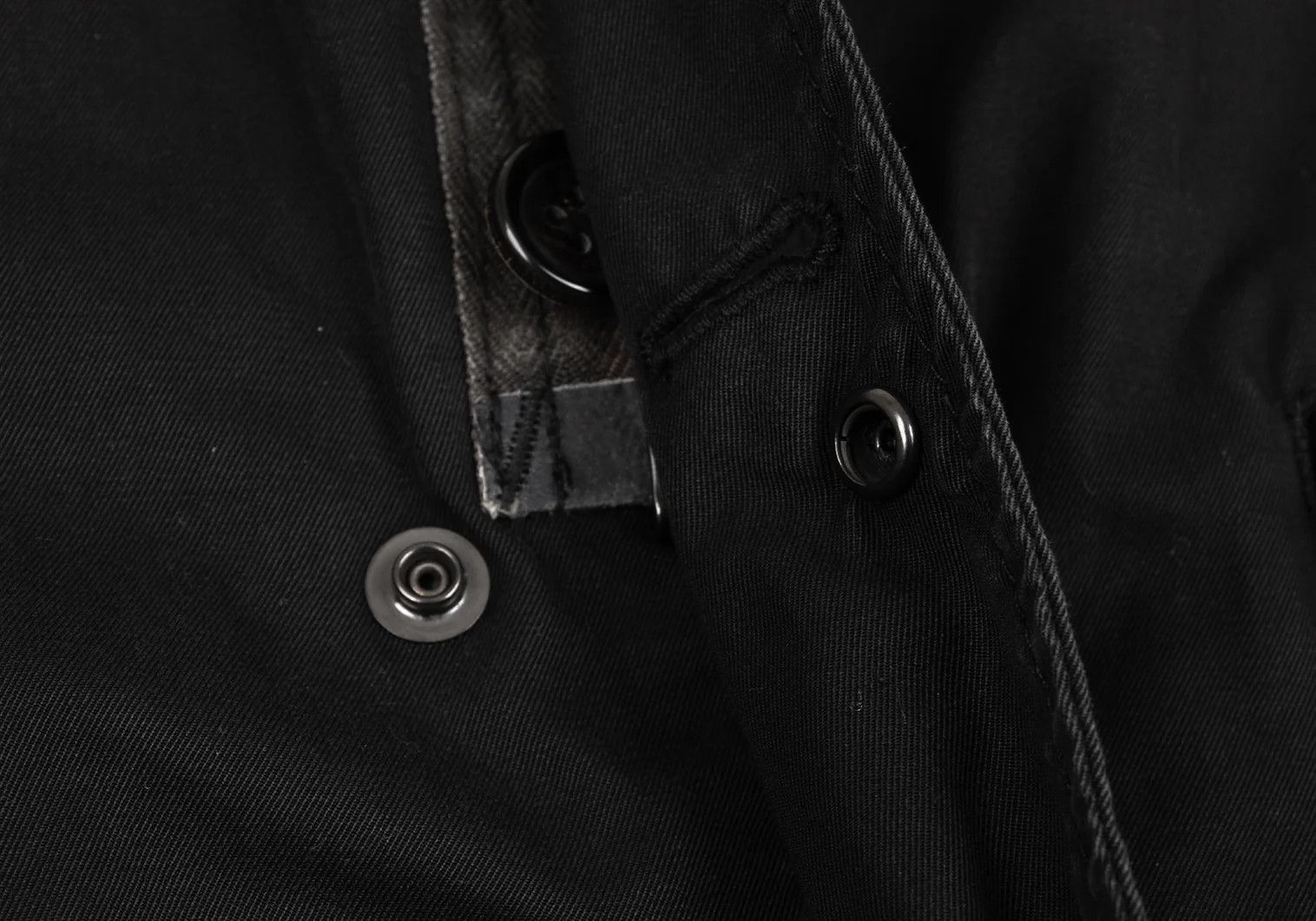 Junya Watanabe Military Jacket with Flap Pockets in Black, Size S Size US S / EU 44-46 / 1 - 13 Thumbnail
