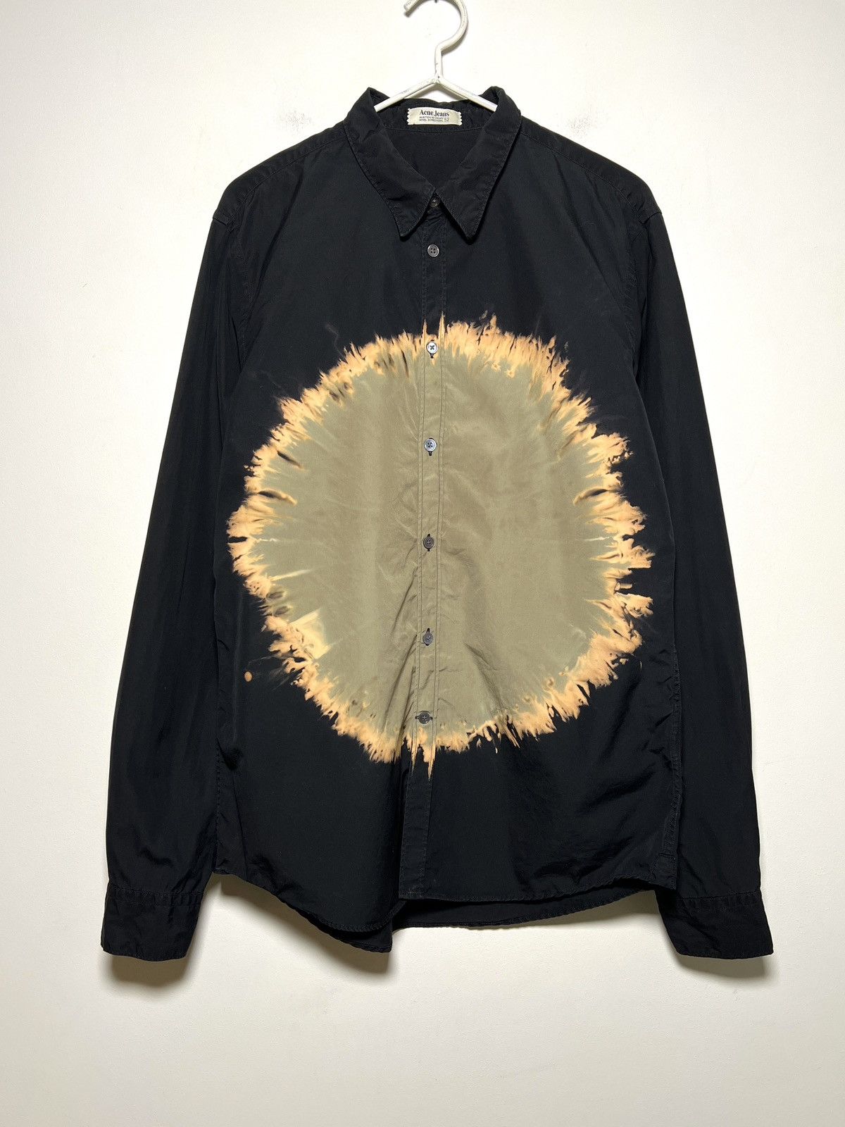 acne y2k tie dye star sun shirt