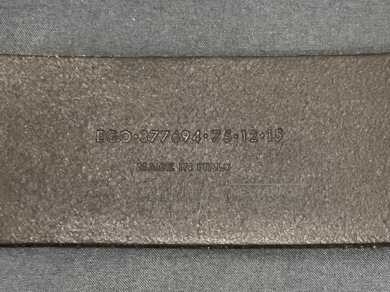 Saint Laurent Paris Saint Laurent Paris Silver Buckle Cracked Leather Belt i Size ONE SIZE - 5 Thumbnail