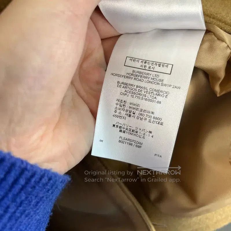 Burberry Burberry Camel Wool Women's Coat. Size XXS / US 00 / IT 34 - 7 Thumbnail