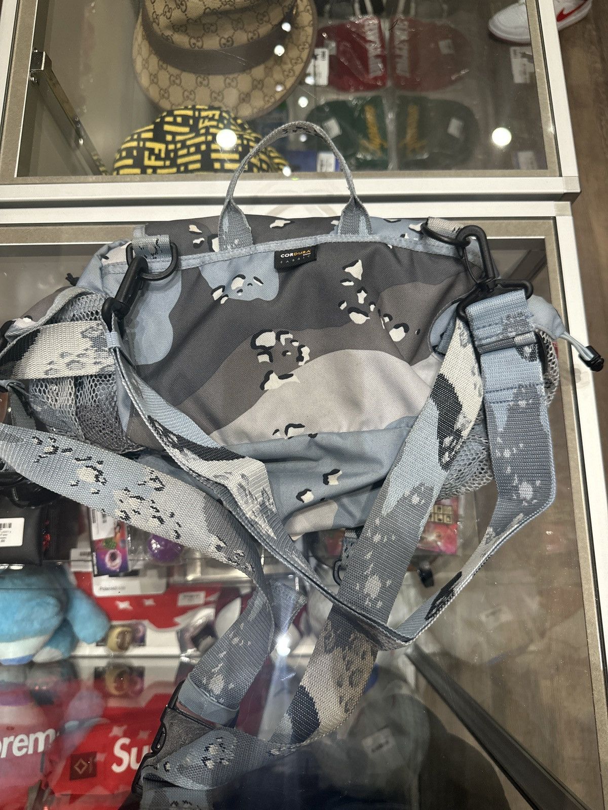Supreme PO Supreme Blue Camo Side Bag Size ONE SIZE - 5 Thumbnail