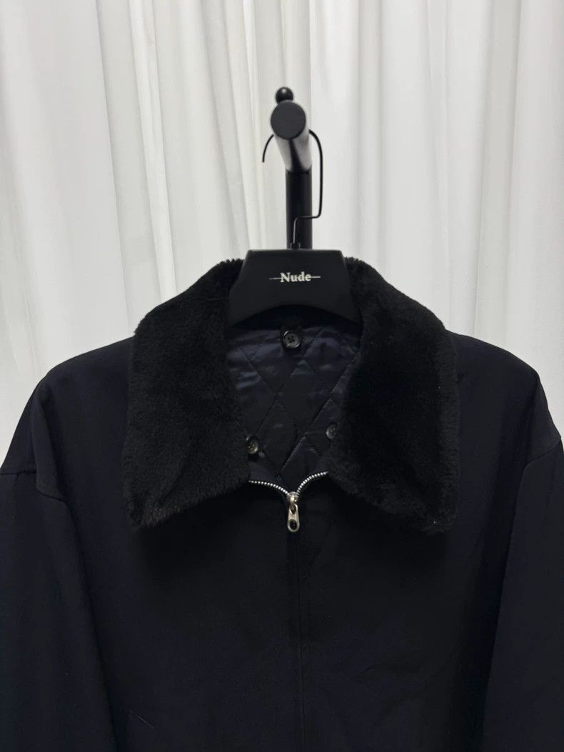 Yohji Yamamoto yohji yamamoto size os Short wide jacket with detachable f Size US M / EU 48-50 / 2 - 2 Thumbnail