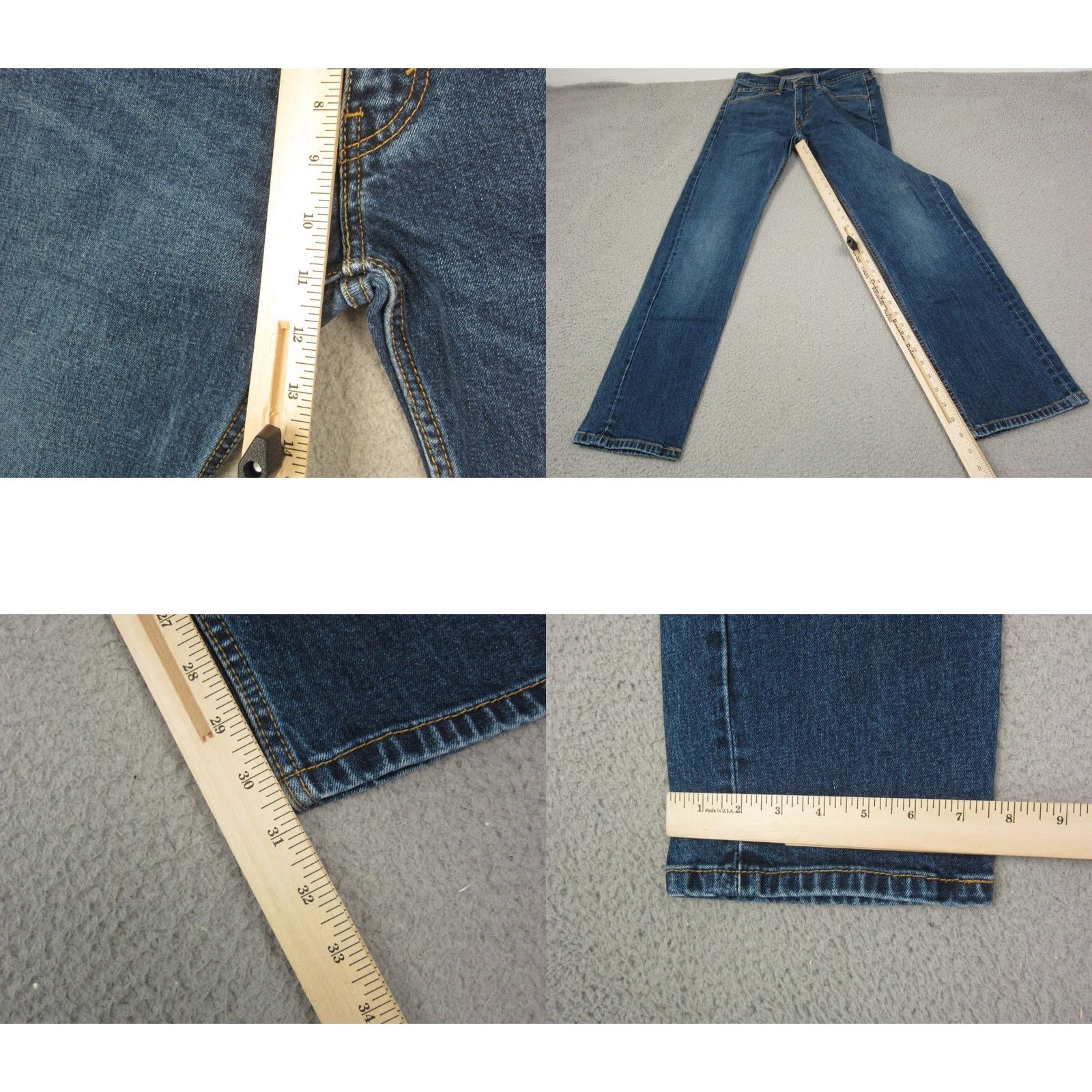 Levi's Item Specifications: Country of Origin: USA Size US 32 / EU 48 - 9 Thumbnail