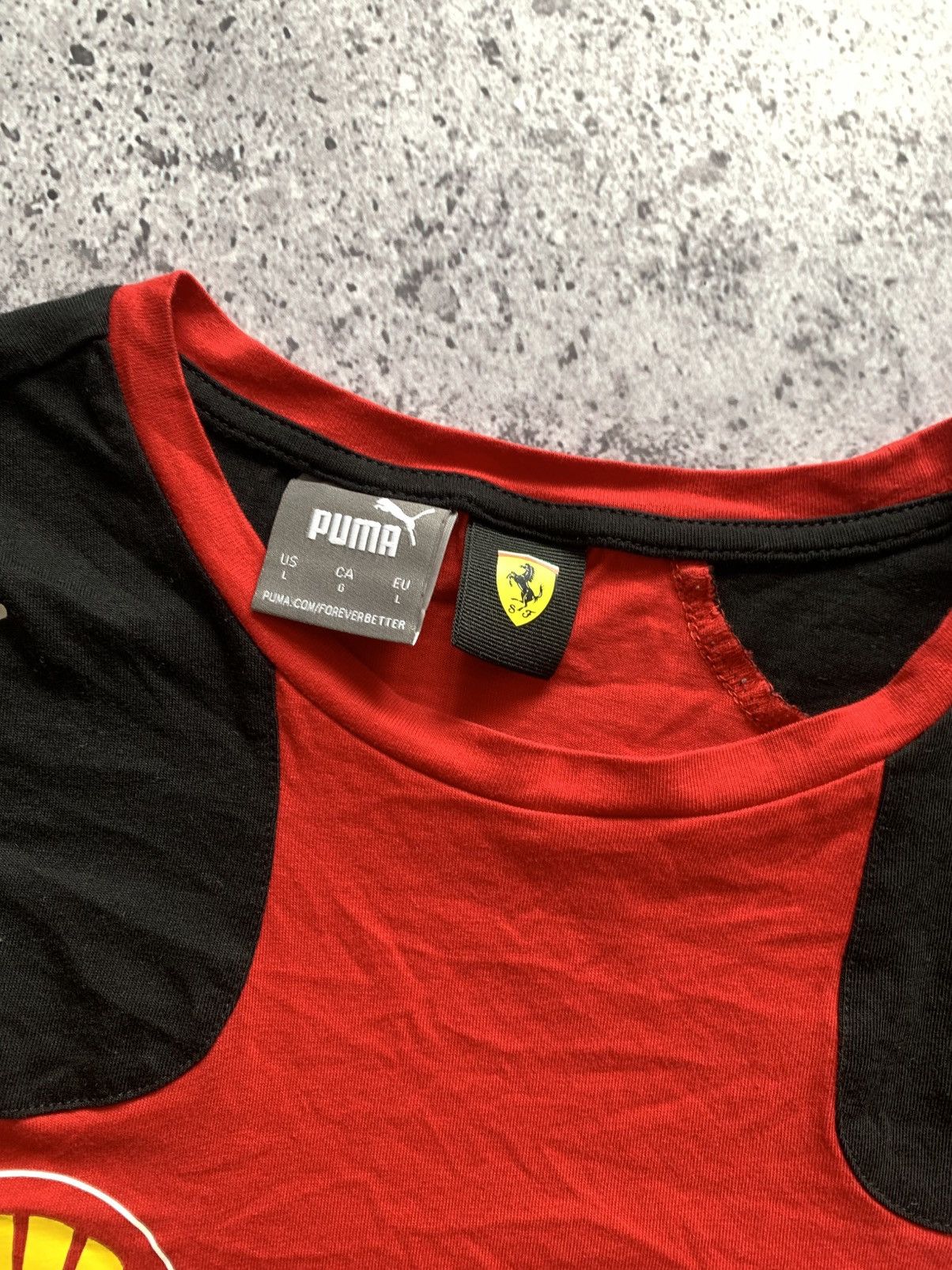 Ferrari × Puma 🔥PUMA FERRARI 2023 FORMULA 1 CARLOS SAINZ SCUDERIA T-SHIRT Size US L / EU 52-54 / 3 - 10 Thumbnail