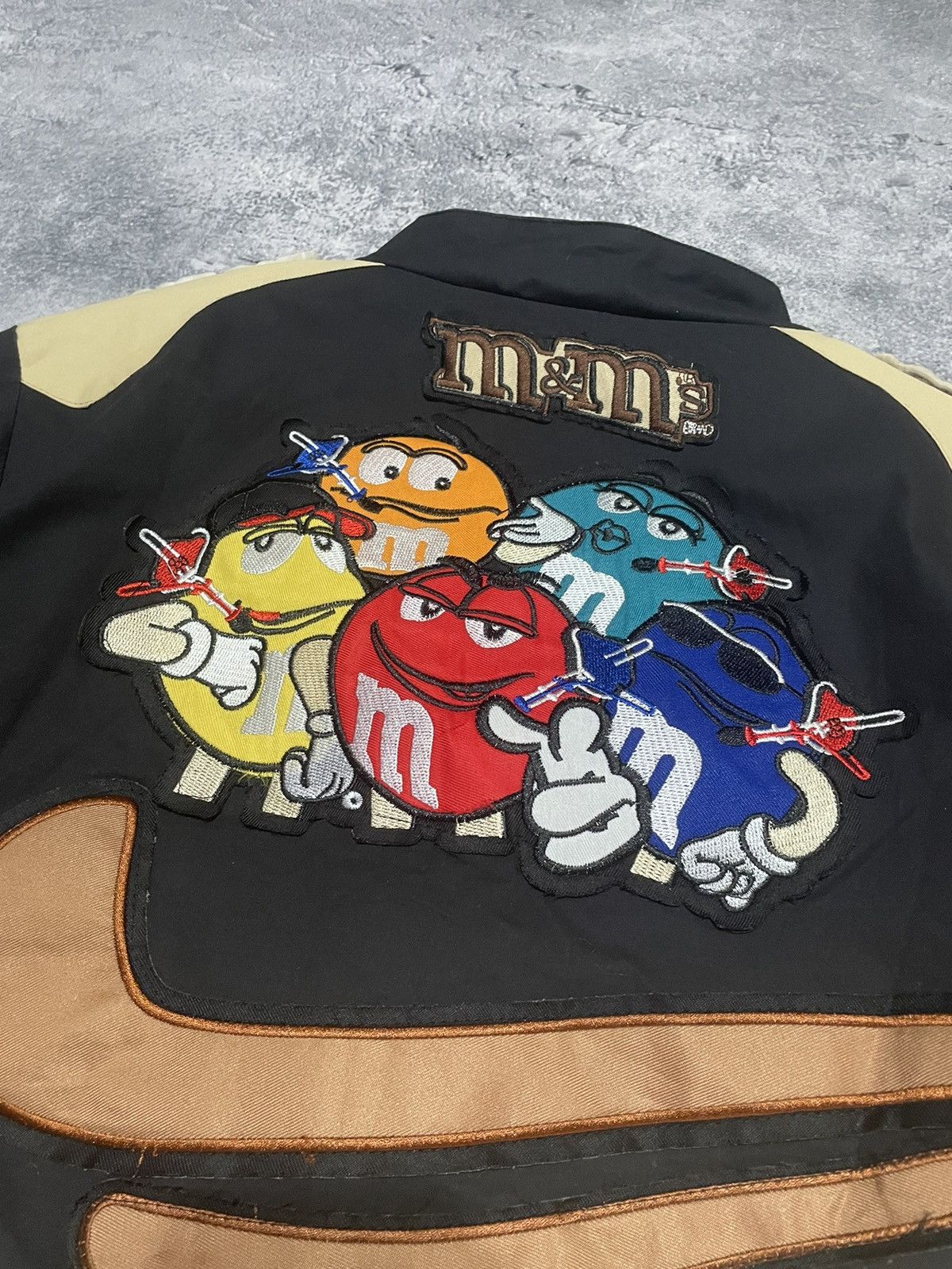 JH Design Vintage M&M's Embroidery Racing Moto Y2K Jacket S Size US S / EU 44-46 / 1 - 11 Thumbnail