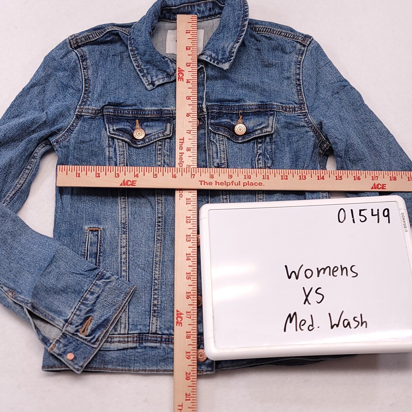 Old Navy Old Navy Casual Button Up Denim Jacket Womens Size XS Blue Size XS / US 0-2 / IT 36-38 - 6 Thumbnail