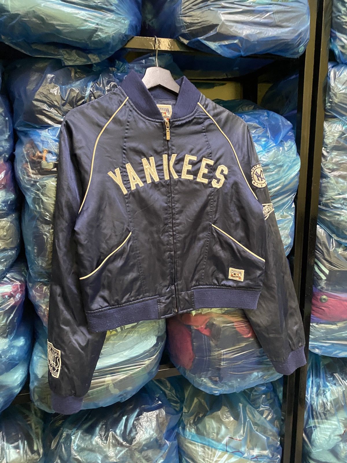 New York Yankees VINTAGE YANKEES SATIN JACKET Size S / US 4 / IT 40 - 3 Thumbnail