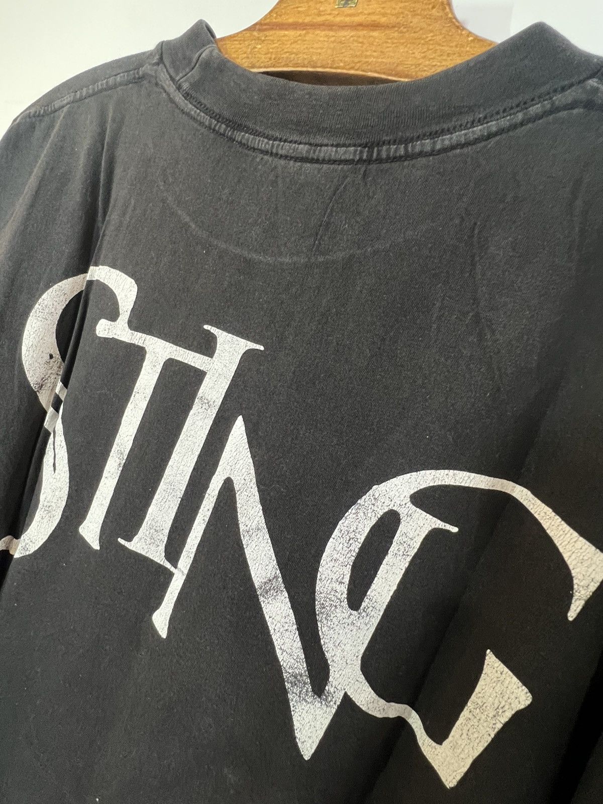 Band Tees Vintage 90s Sting shirt Size US XL / EU 56 / 4 - 4 Thumbnail