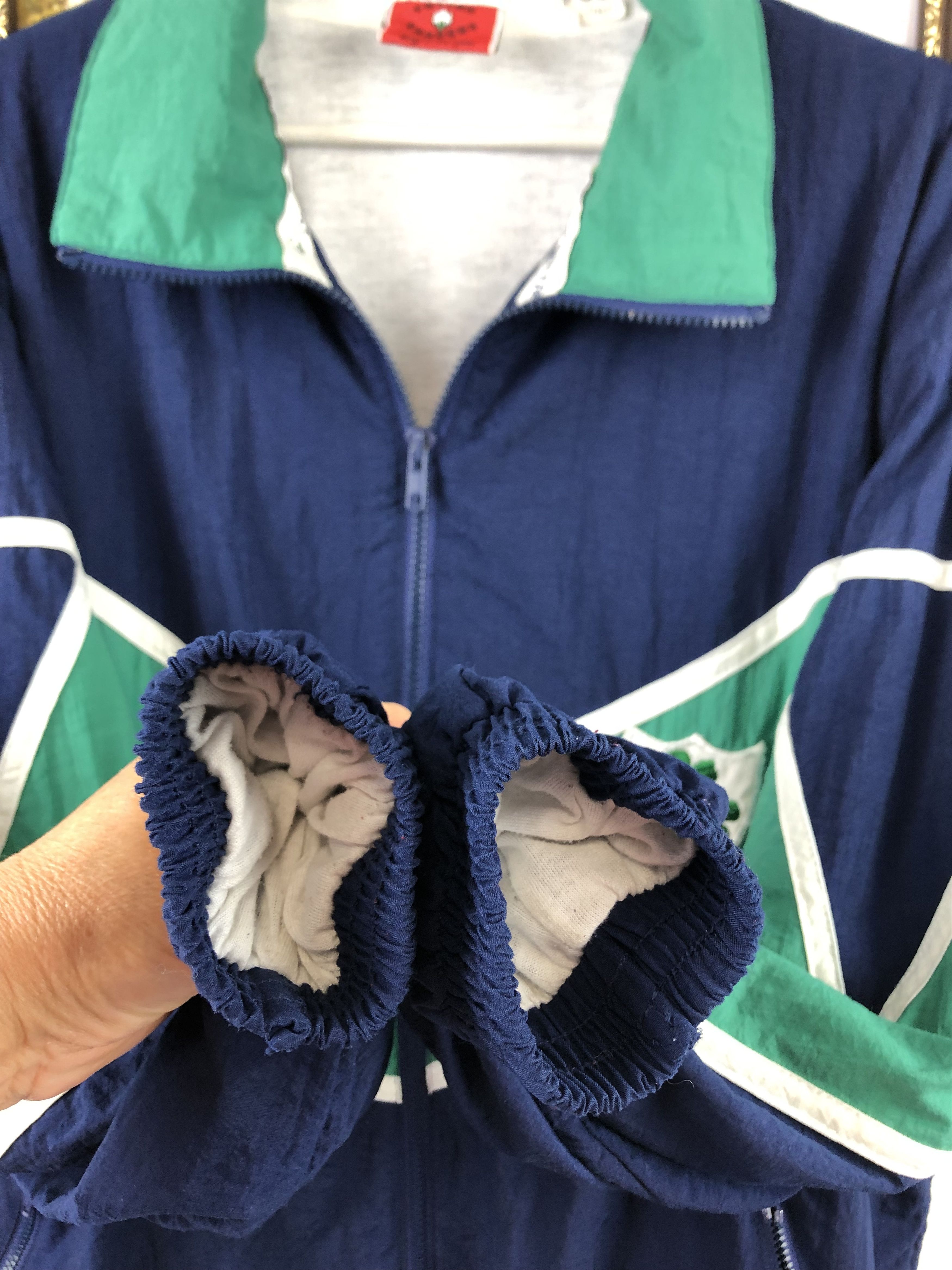 Vintage Vintage Ireland Rugby Tracksuit Suit Jacket Pants Rare Hype Size US L / EU 52-54 / 3 - 9 Thumbnail