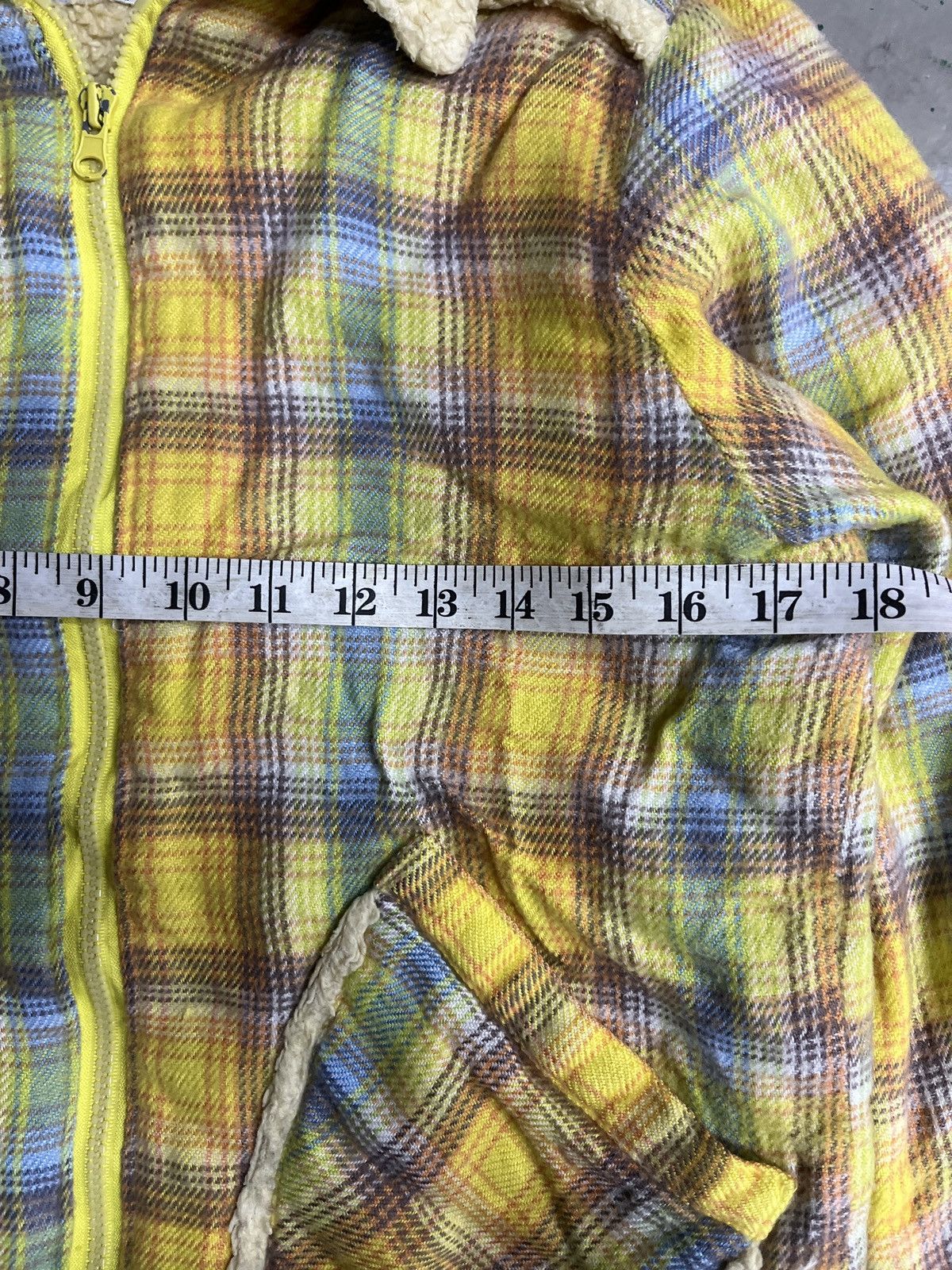 Hysteric Glamour Hysteric Style Plaid Shearling Jacket Size US S / EU 44-46 / 1 - 5 Thumbnail