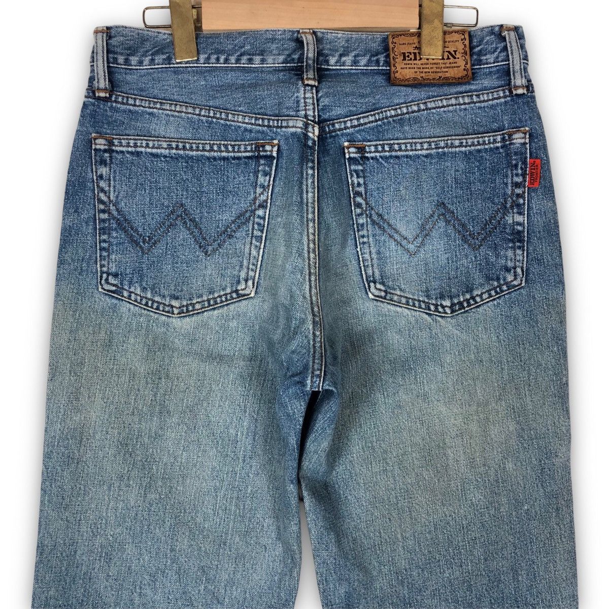 Edwin Vintage Edwin Distressed Denim Jeans Size US 32 / EU 48 - 8 Thumbnail