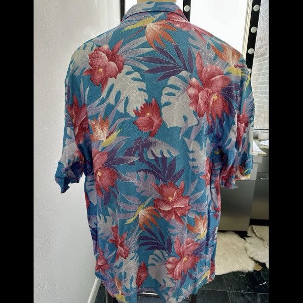 Impulse × Vintage VINTAGE 1990s IMPULSE RAYON HAWAIIAN SHIRT FLORAL MENS XL Size US XL / EU 56 / 4 - 4 Thumbnail