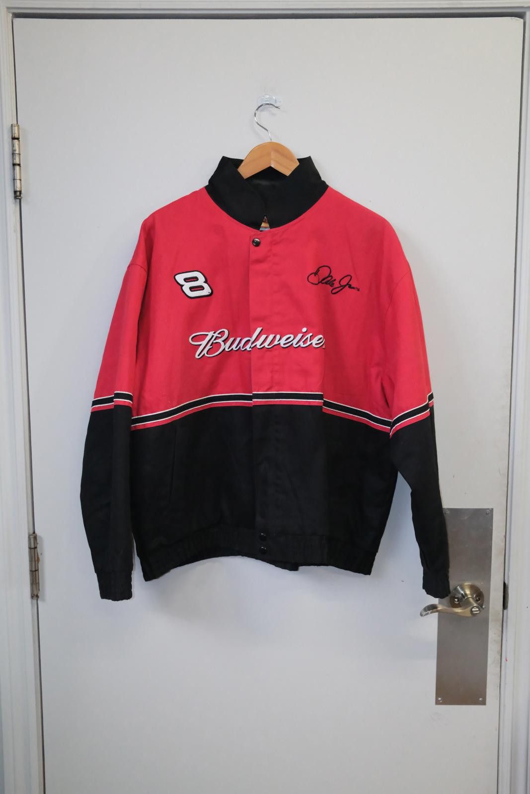 Winners Circle 00's Winner's Circle Budweiser #8 Racing Jacket Size XL / US 12-14 / IT 48-50 - 1 Thumbnail