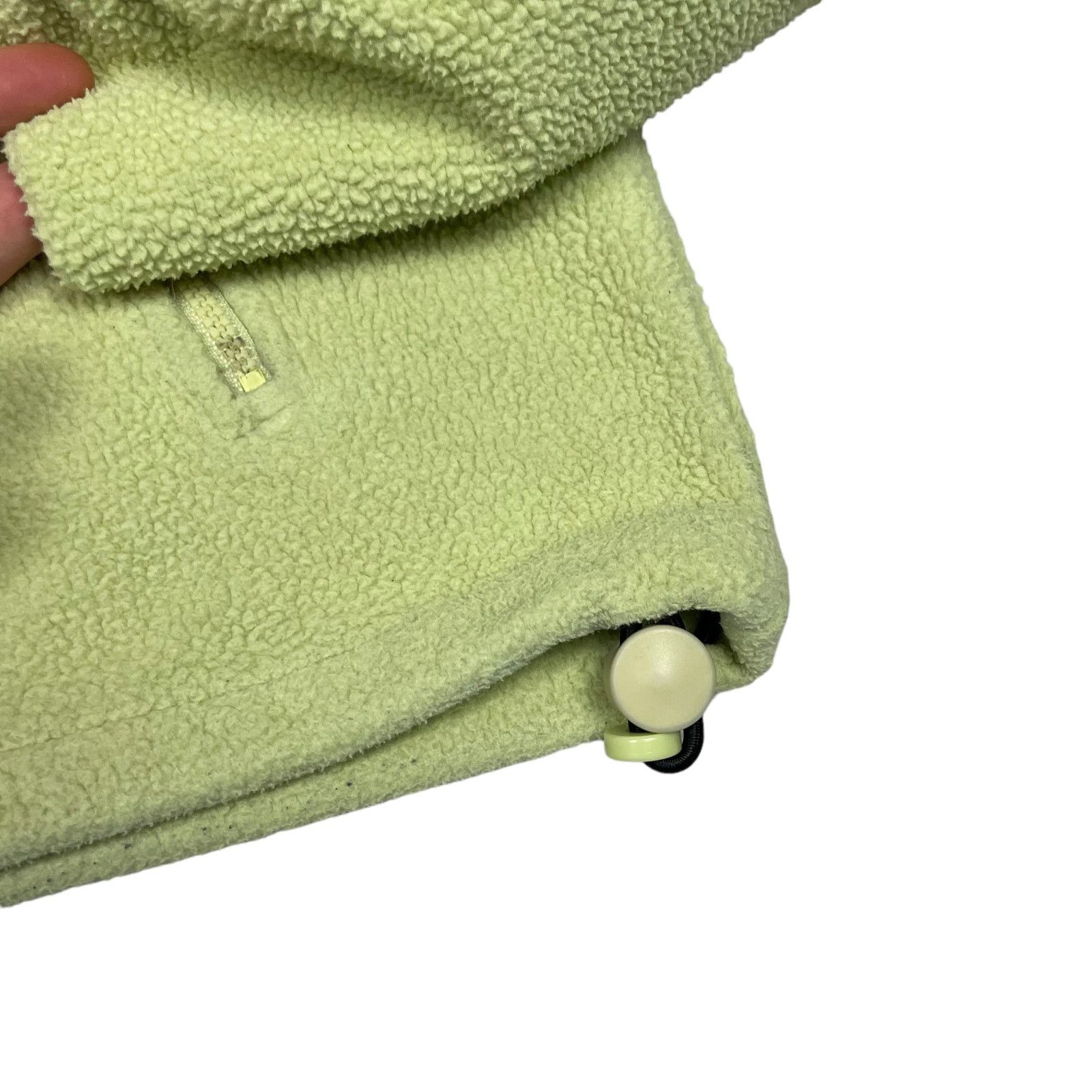 Nike × Vintage Nike Womens Green Long Sleeve Fleece Pullover Hoodie S (4-6) Size S / US 4 / IT 40 - 5 Thumbnail