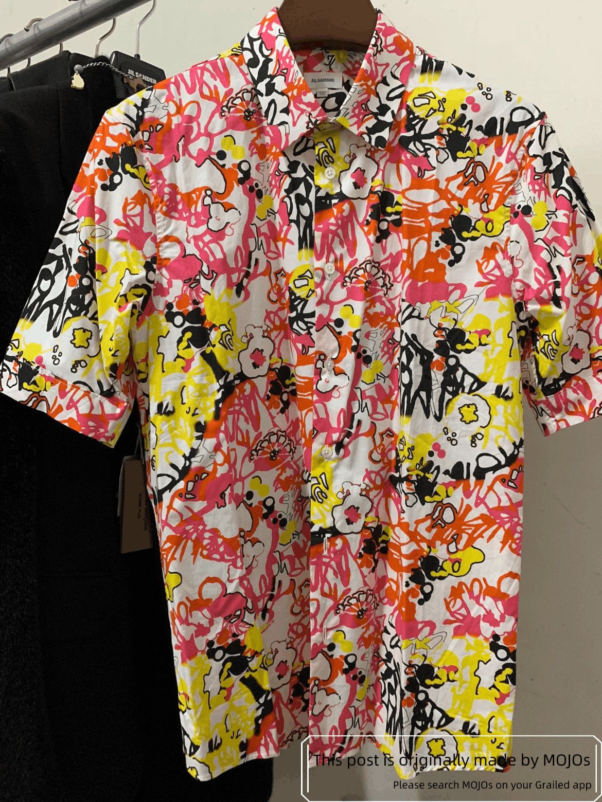 Sz 40 Jil Sander X Ayo Kao 13ss Color Painting Shirt, Men's