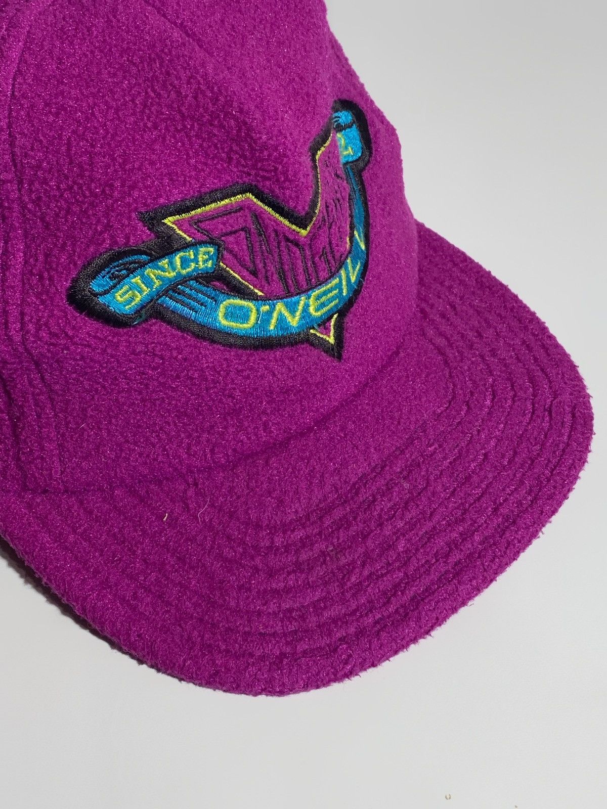 O'Neill VERY RARE ONEILL CAP FLEECE HATS SKATE BIKE Y2K Size ONE SIZE - 6 Thumbnail